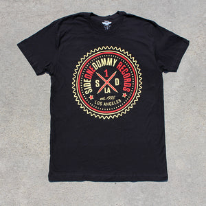 SideOneDummy - Circle Logo Black T-Shirt