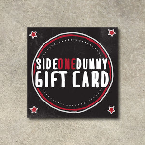 SideOneDummy Gift Card