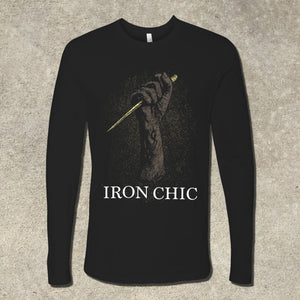 Iron Chic - You Can't Stay Here Long Sleeve Shirt (2017)