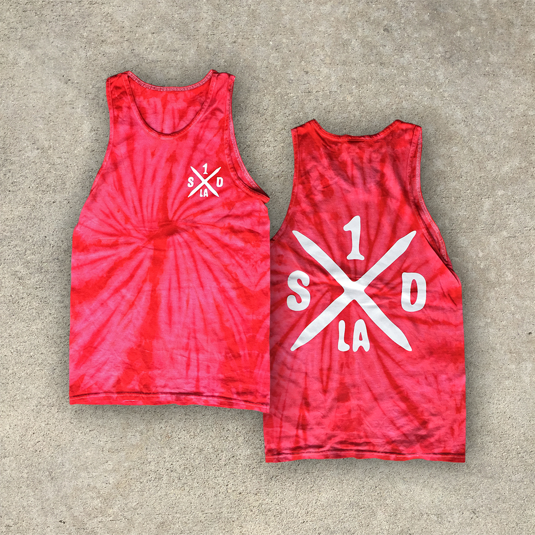 SideOneDummy - Red Tie Dye Tank