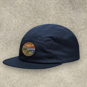 Satsang 'All. Right. Now.' 5-Panel Hat with Montana Design