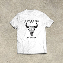 Load image into Gallery viewer, Satsang &#39;All. Right. Now.&#39; T Shirt &amp; Women&#39;s Tank
