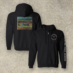 CLIFFDIVER - Exercise Your Demons Zip Up Hoodie