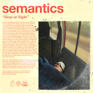 Semantics "Sleep at Night" Single Digital Download