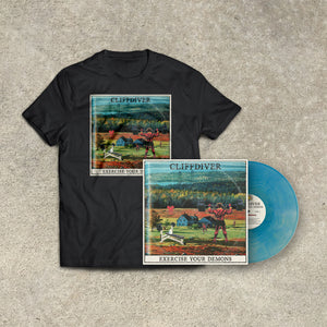 CLIFFDIVER - Exercise Your Demons LP + T-Shirt Bundle